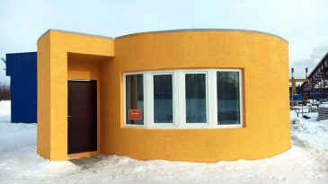 3D yazıcı ile 24 saat içinde ev inşa ettiler