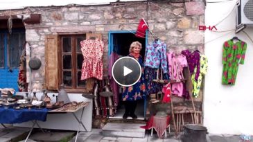 Balıkesir Ayvalık ta Çeyiz Sandığı Giysileri Moda Oldu
