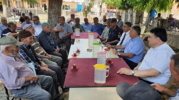 Vali Yazıcı, Havran’da vatandaşlarla bir araya geldi Bizim derdimiz millete hizmet