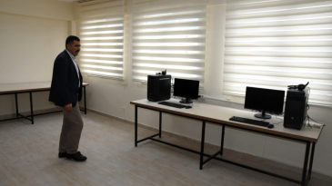 Altınoluk halk kütüphanesi açılıyor