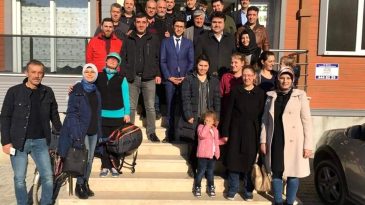 Havran halkı doğal gaz ile tanıştı
