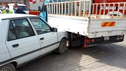 Edremit te kaza ucuz atlatıldı