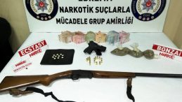 Edremit te uyuşturucu operasyonu