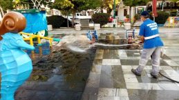 Son dakika haber | Oyun parkları düzenli olarak dezenfekte ediliyor