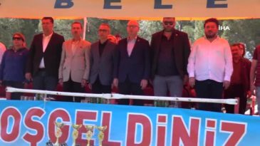 Gömeç’te 26 başpehlivan er meydanında kapıştı