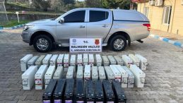 Akü hırsızları jandarmanın titiz çalışmaları sonucu yakalandı