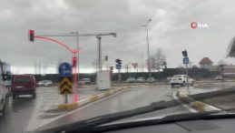 Balıkesir’de beklenen yağmur başladı