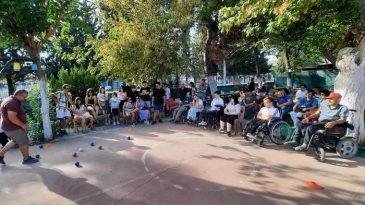 Avrupa’nın 4 ülkesinden gelen engelliler Balıkesir’de buluştu