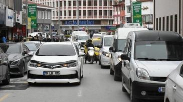 Balıkesir’de Kasım ayında araç sayısı 582 bin oldu
