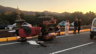 Balıkesir’de trafik kazasında 1 kişi öldü, 5 kişi yaralandı