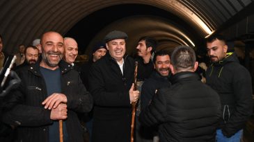Hayvan üreticilerinden Başkan Akın’a hizmet teşekkürü