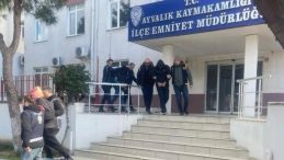 Ayvalık’ta cunda adası’na dadanan hırsızlık çetesi çökertildi