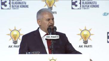 Başbakan Yıldırım’dan kongreye damga vuran sözler