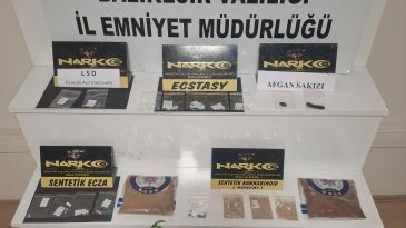 Bir kilo bonzai ele geçirildi